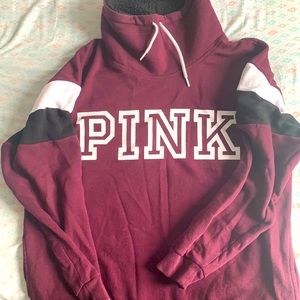 COPY - PINK purple turtle neck sweatshirt 💜!
